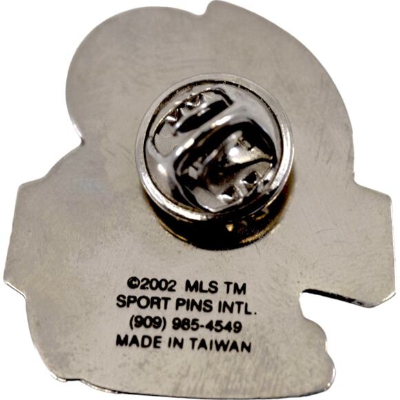 MLS Cup 2002 Vintage Pin - LA Galaxy vs New England Revolution - Picture 3 of 4